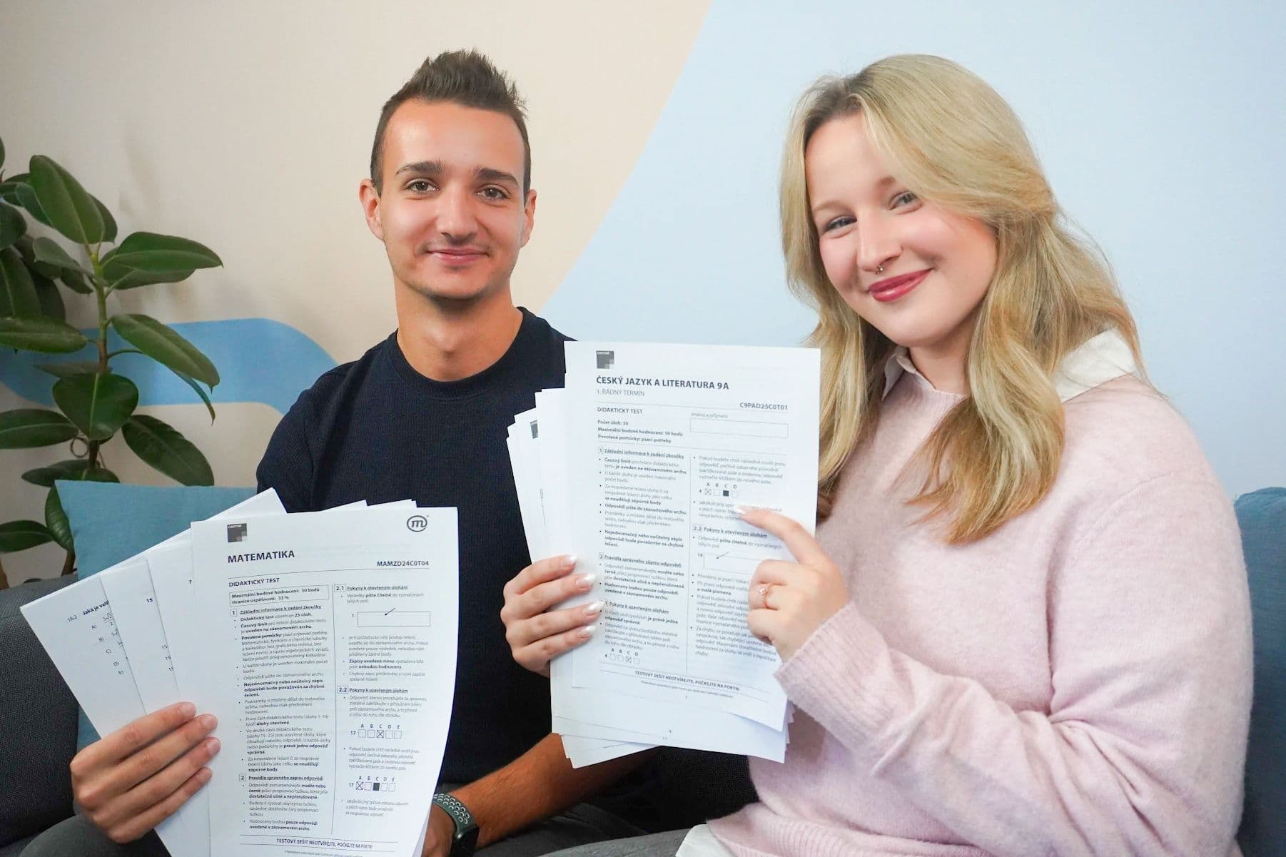 2. Přijímačky nanečisto